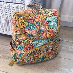 Used Vera Bradley Backpack, Retired Pattern